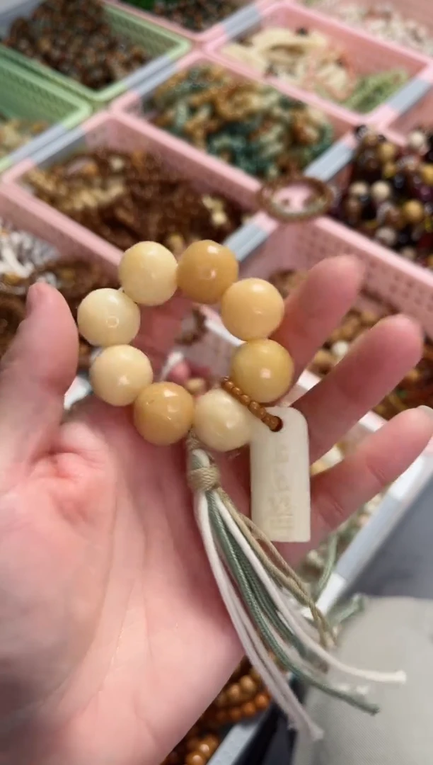 【闪购商品】菩提根/象牙果手串菩提根星球纹 上上签 手捻