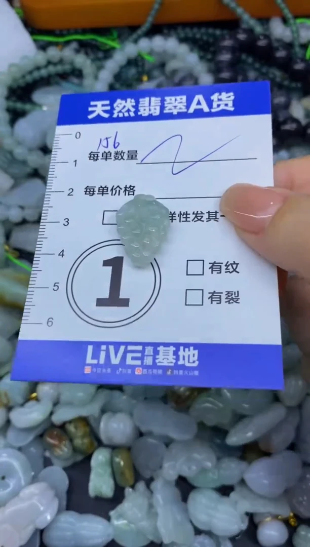 颈饰未镶嵌翡翠天然翡翠A货批量多样性发一件