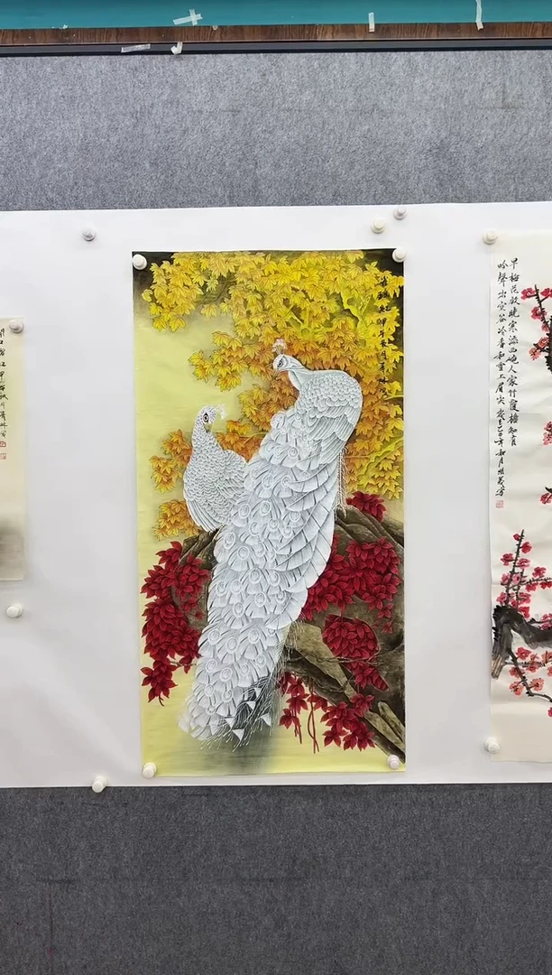 绘画M申青林-四尺-国画