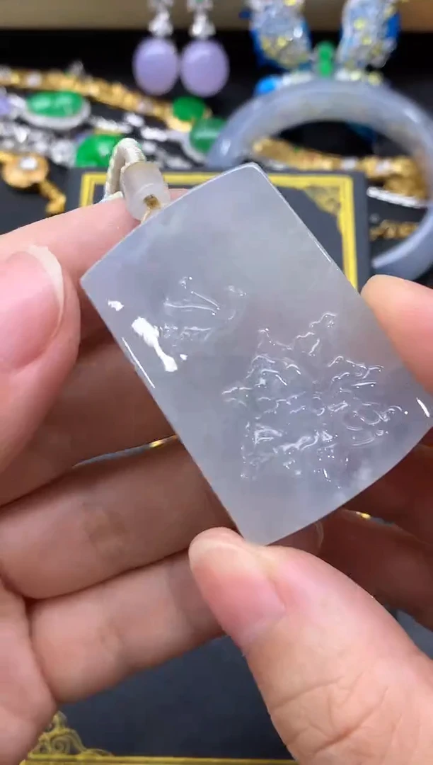 颈饰未镶嵌翡翠132-中国好珍宝