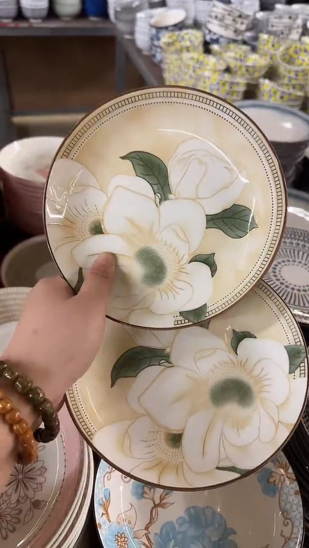 瓷微瑕链接20元包邮介意慎拍7寸2个