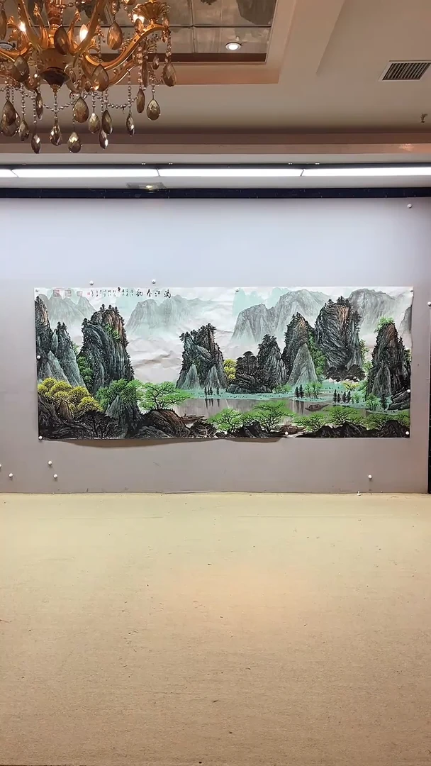 【闪购商品】国画张金专 丽江春韵