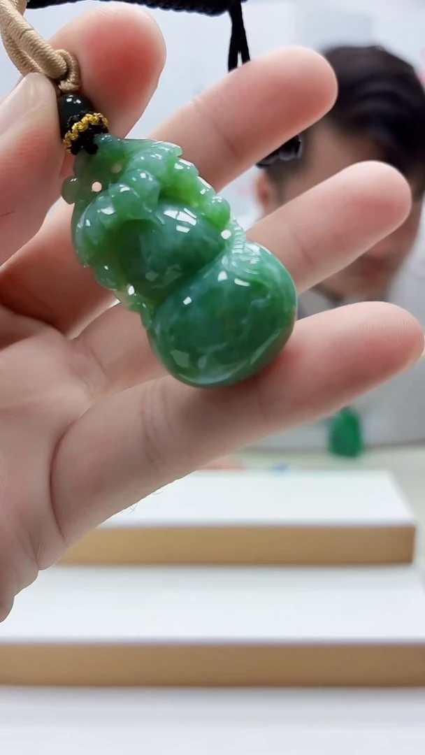 未镶嵌定制翡翠5060bb-毛货挂件21