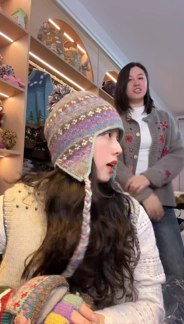 羊毛夏****g纯手工细线提花137