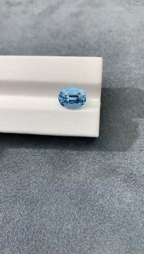 裸石海蓝宝石圣玛丽亚色 2.9CT
