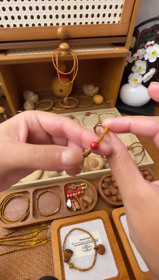 手串/手链核桃竹节手串一物一拍莎莎款