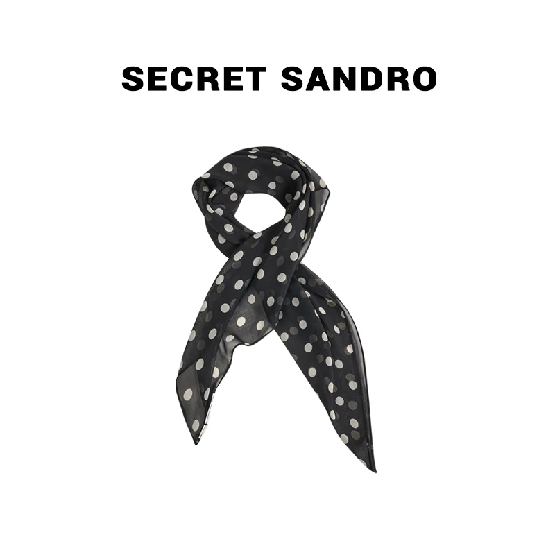 【100桑蚕丝巾】【多娜&Secret Sandro粉丝专享】方巾 Y85202108N