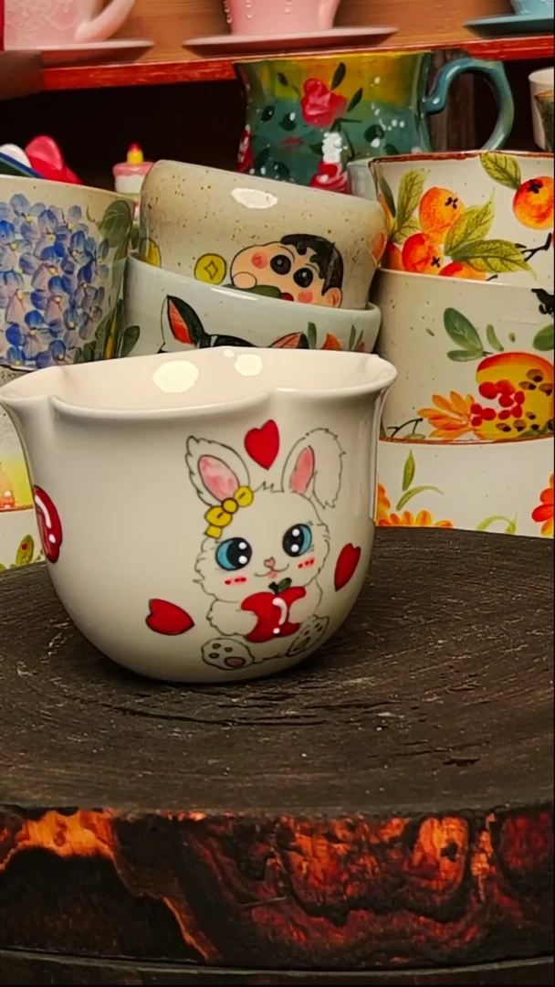 摆件陶景德镇高温创意陶瓷有瑕