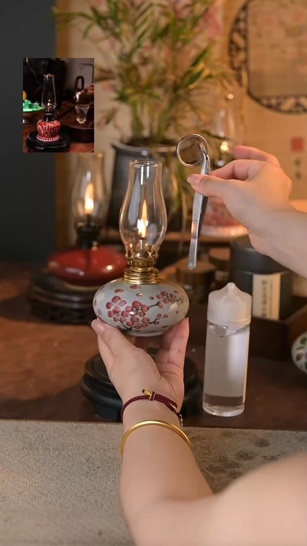 景德镇陶瓷香薰灯摆件