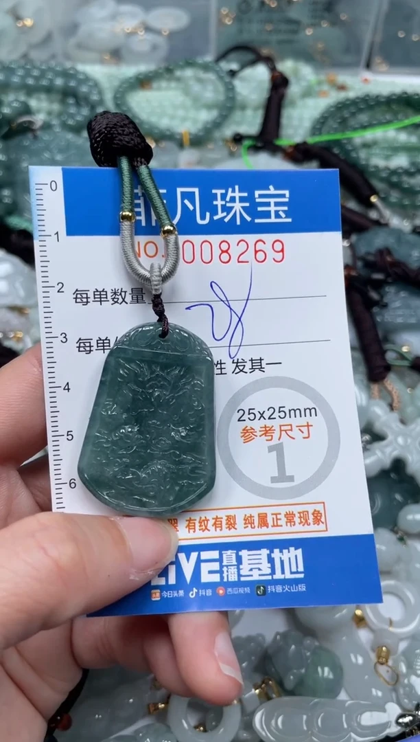 【闪购商品】翡翠颈饰未镶嵌00..8269