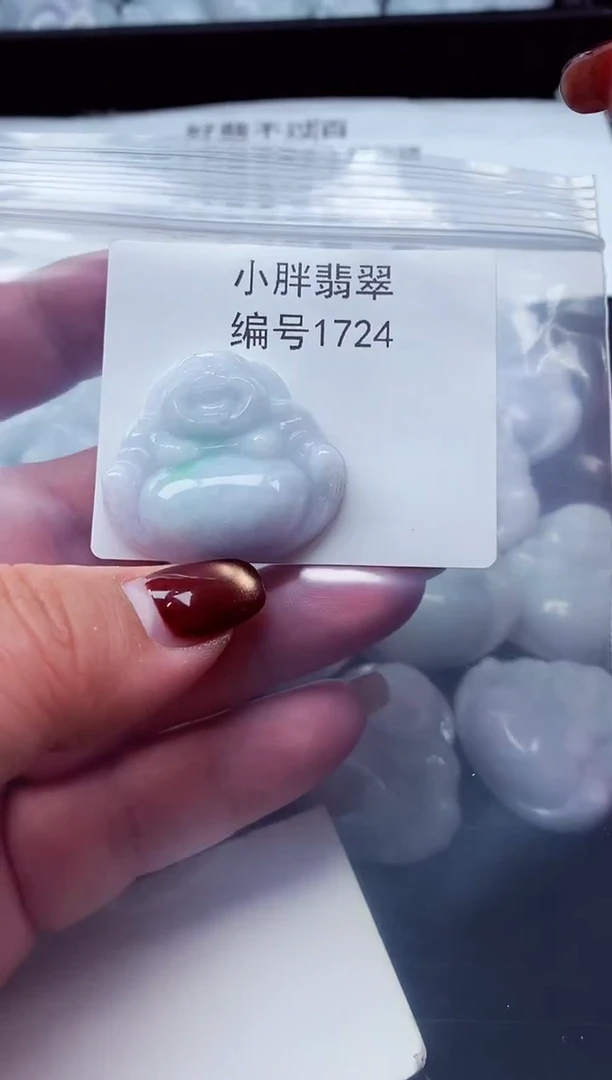 颈饰未镶嵌翡翠缅甸天然A货翡翠1724