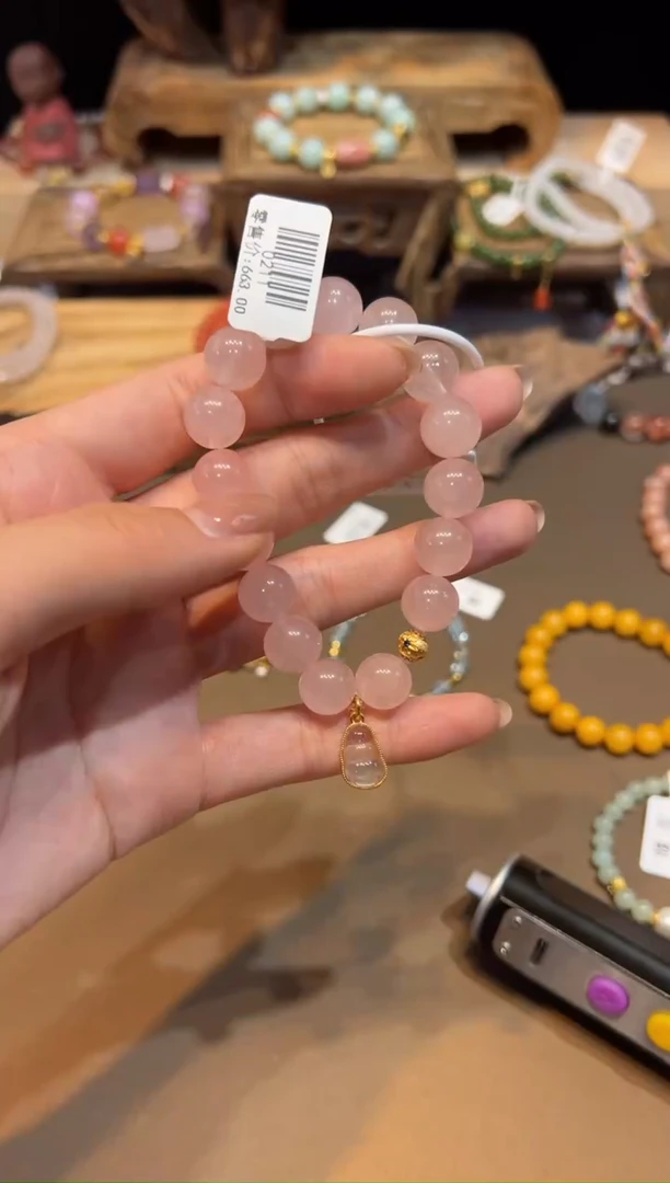 水晶手链未镶嵌手饰@@
