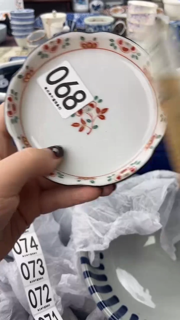瓷片花**珊068