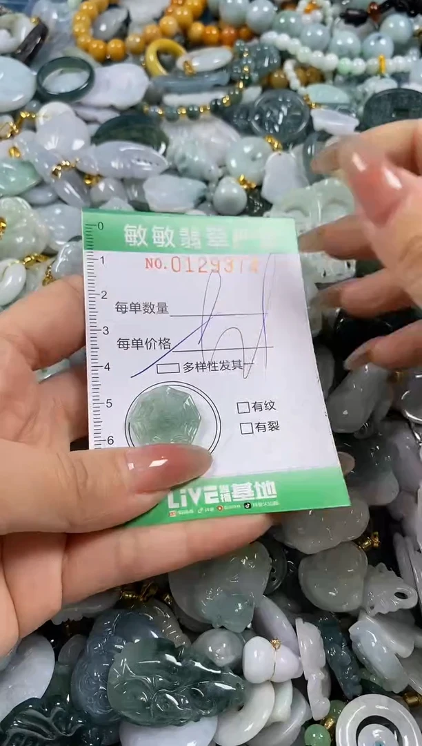 【闪购商品】翡翠颈饰未镶嵌闪购0129374多样性发其一