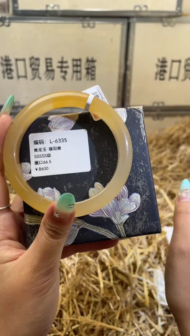 未镶嵌手镯石英质玉L6335