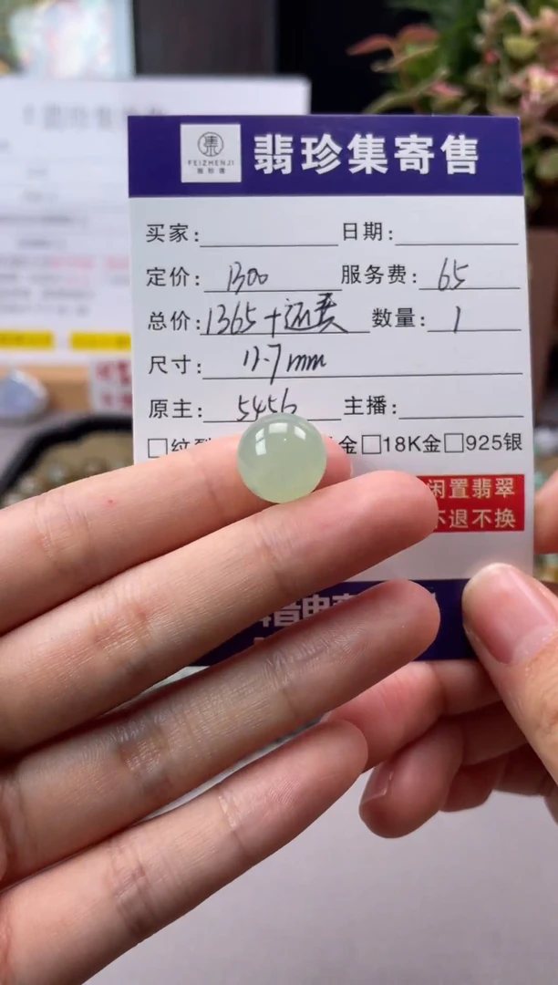 未镶嵌定制翡翠【翡珍集】单珠 闲置商品不退不换