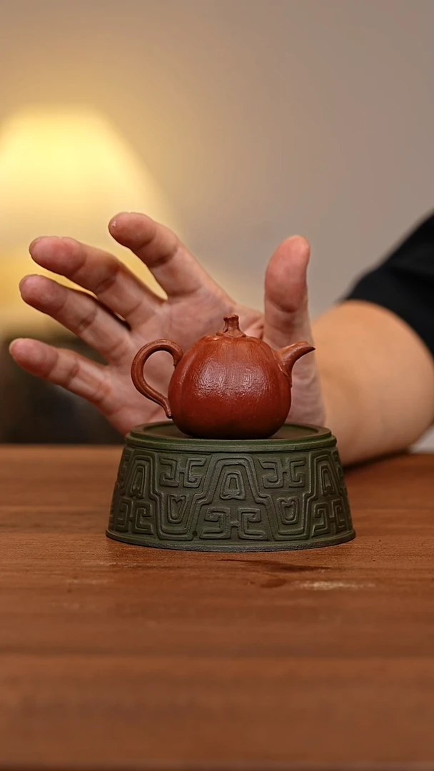 茶壶紫砂鸣远南瓜