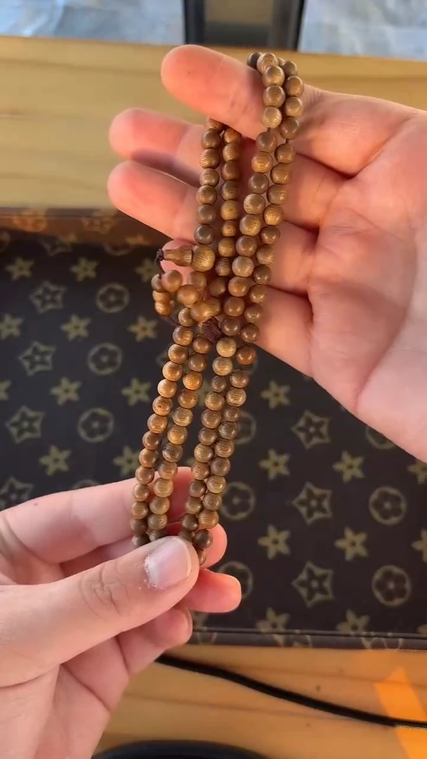 【闪购商品】沉香吊坠天然野加里曼丹红土0.5多圈6g+