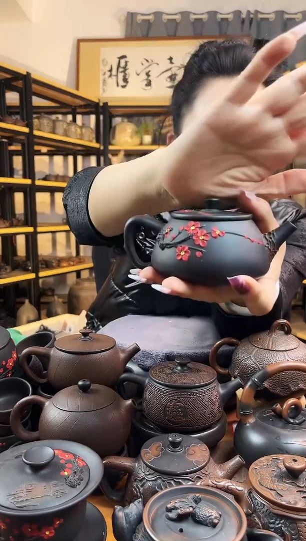 【闪购商品】壶球孔  红梅 拉丝 石瓢