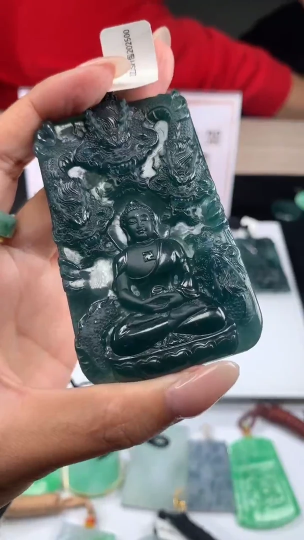 【闪购商品】定制翡翠未镶嵌不退不换CMH1件-A