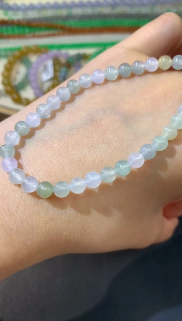未镶嵌手串翡翠A104|580