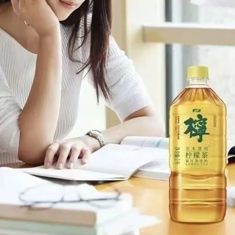 怡宝菊花茶1L柠檬茶饮料植物至本果汁清润家庭畅饮清热解腻大瓶装