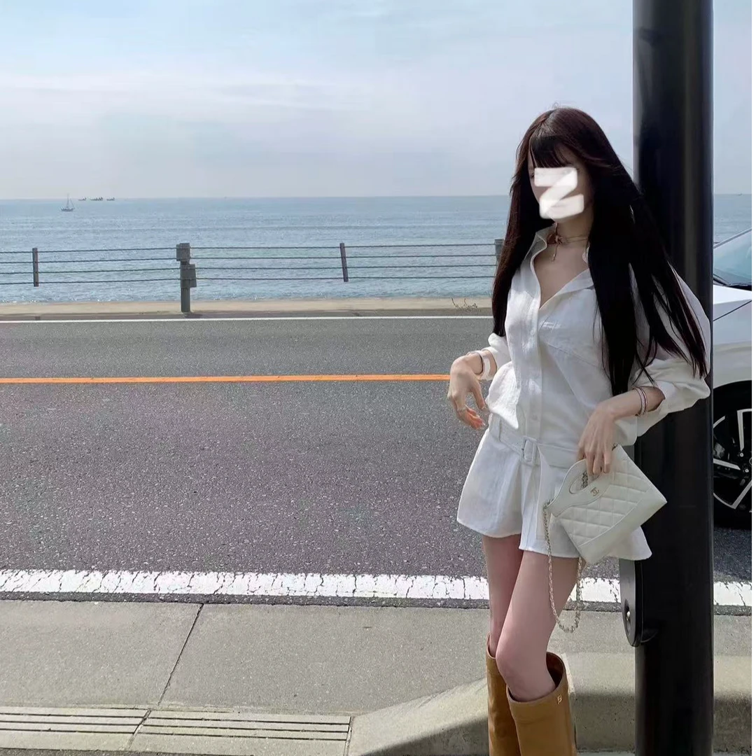 薄款微透亚麻衬衫女 2025 夏季设计感休闲宽松罩衫外套防晒衬衣