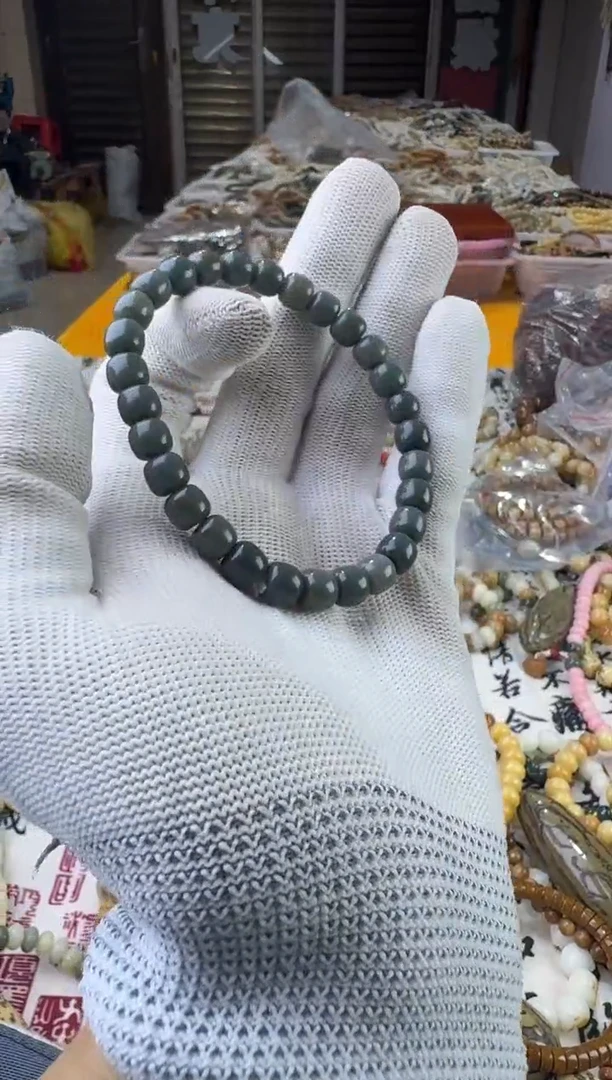 【闪购商品】菩提根/象牙果手串菩提根深蓝小精工单圈