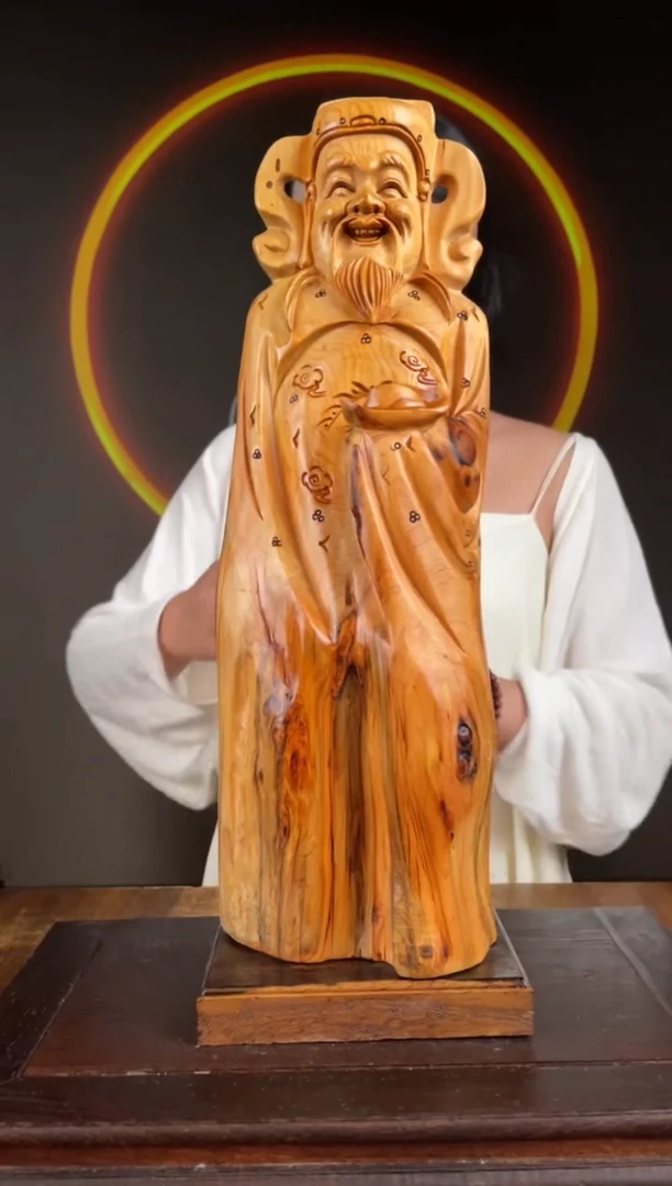 柏木（崖柏）手工摆件,先抢先得! 编号:59