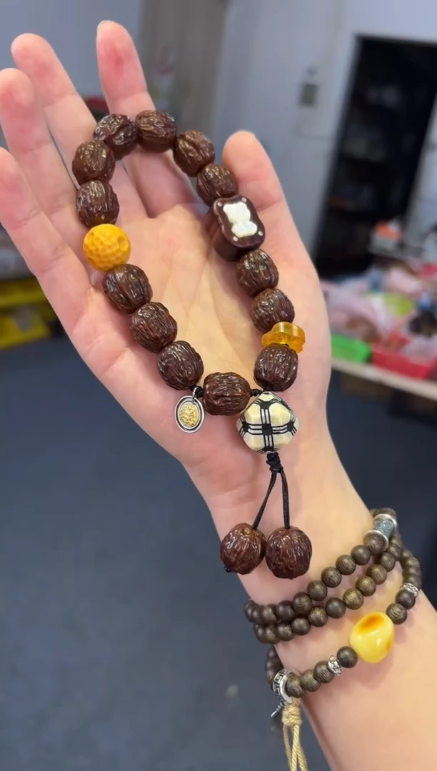 吊坠菩提根/象牙果紫金鼠【枣枣发】手持