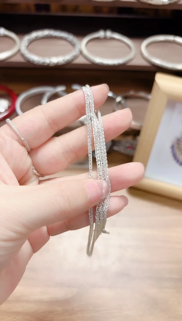无足银加粗肖邦链45厘米