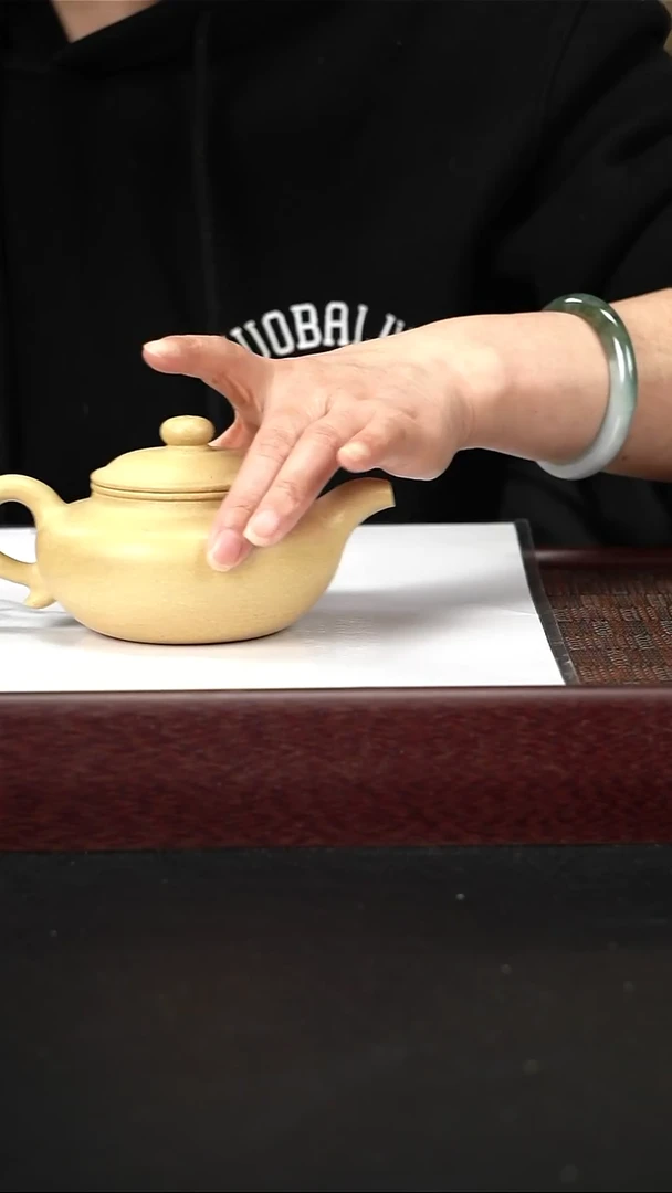 茶壶紫砂xj本绿仿古2