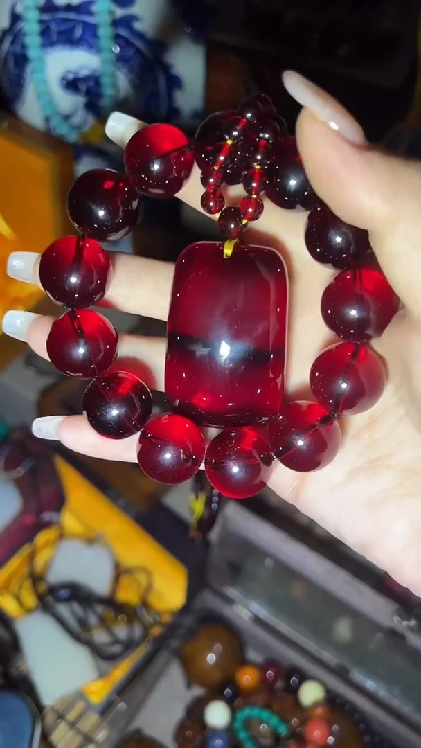 手串血珀未镶嵌闪购高端商品链接