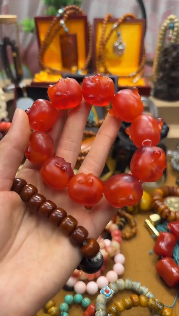 未镶嵌颈饰琥珀所见即所得所见即所得