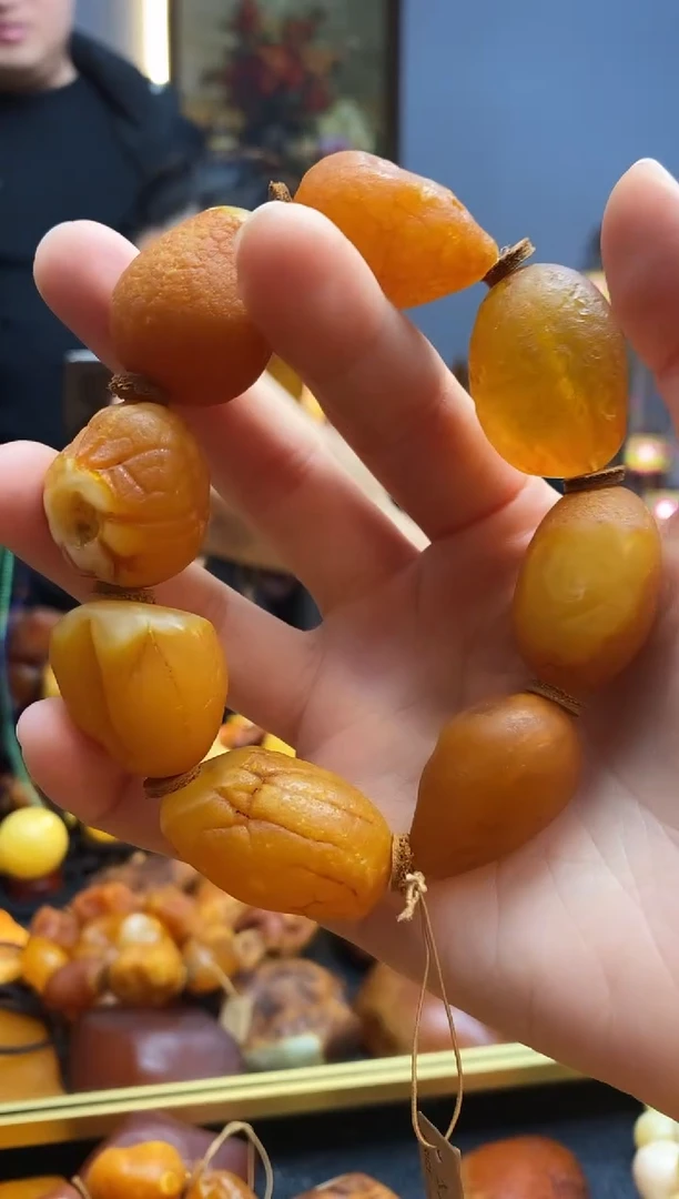 手链琥珀未镶嵌手串