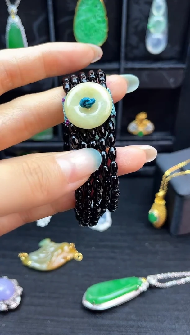 未镶嵌手链翡翠手链