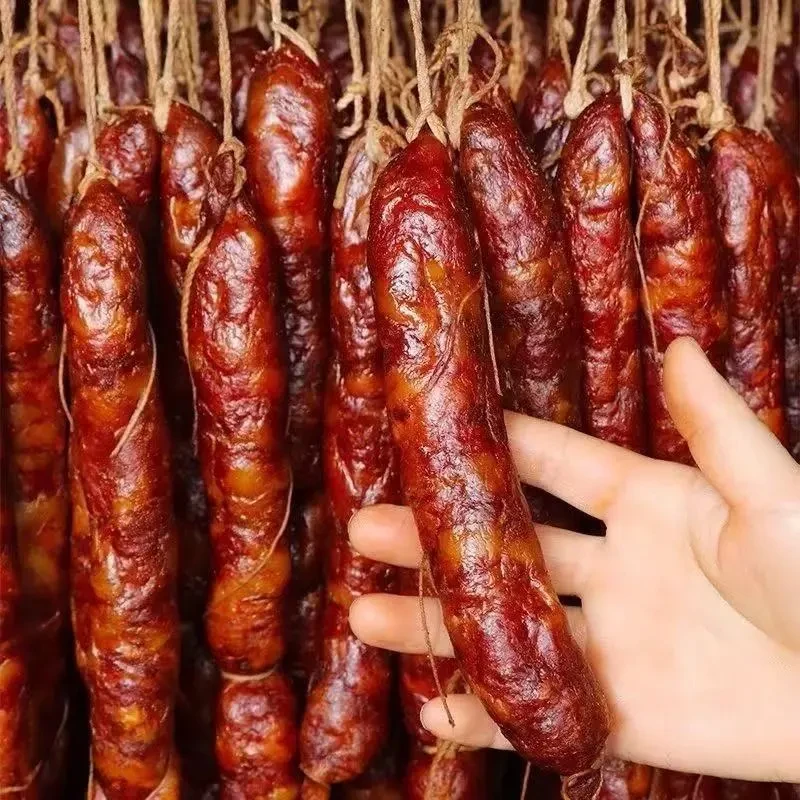 【林大妹】烟熏腊肠烟熏麻辣香肠五香香肠纯猪肉灌装混装