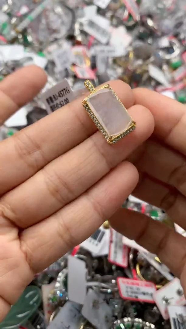 银S925镶嵌戒指翡翠555                 3