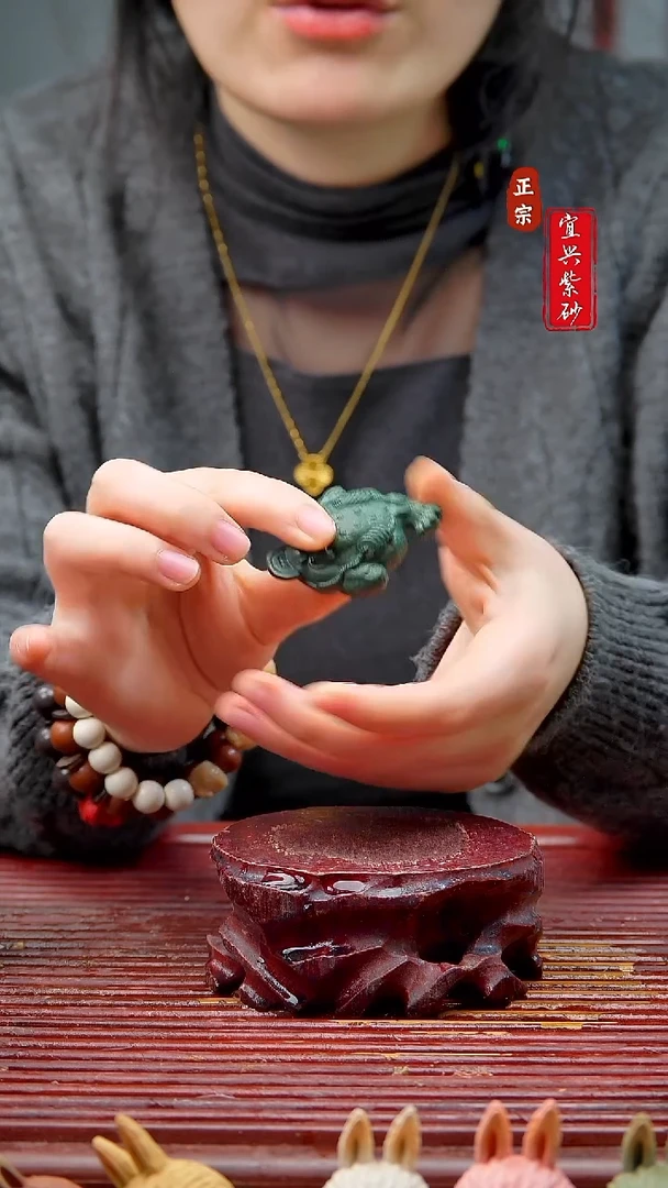 紫砂茶宠宜兴紫砂茶宠摆件