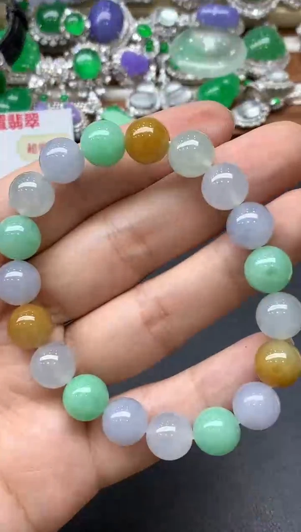 未镶嵌手链翡翠527-中国好珍宝