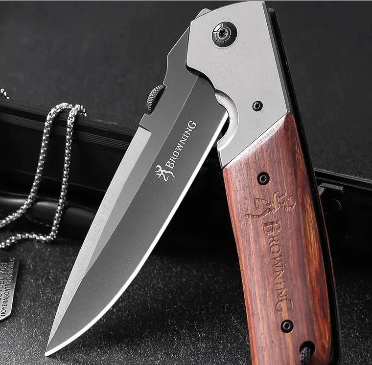 户外刀具随身刀防身求生瑞士野外旅行露营直刀便携高硬度生存刀具