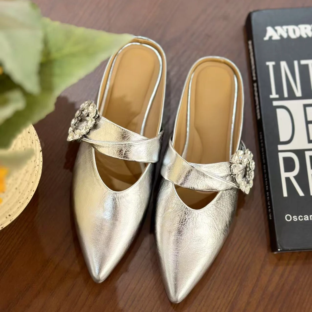 2025上新休闲鞋女士尖头时尚百搭0226