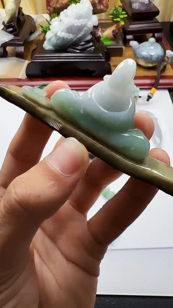 吊坠(不含链)未镶嵌翡翠1
