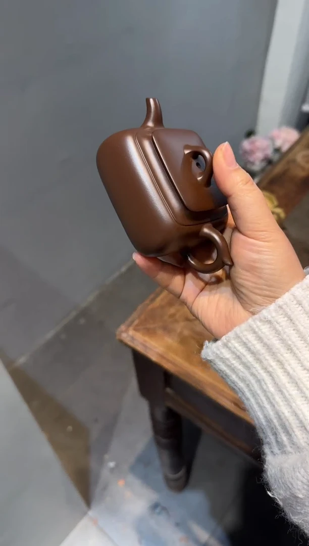 茶壶紫砂东*长四方 紫砂壶