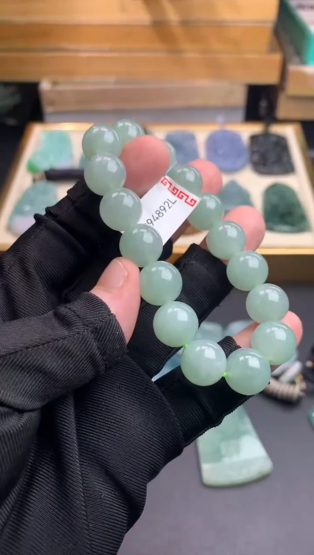 未镶嵌手链翡翠手串