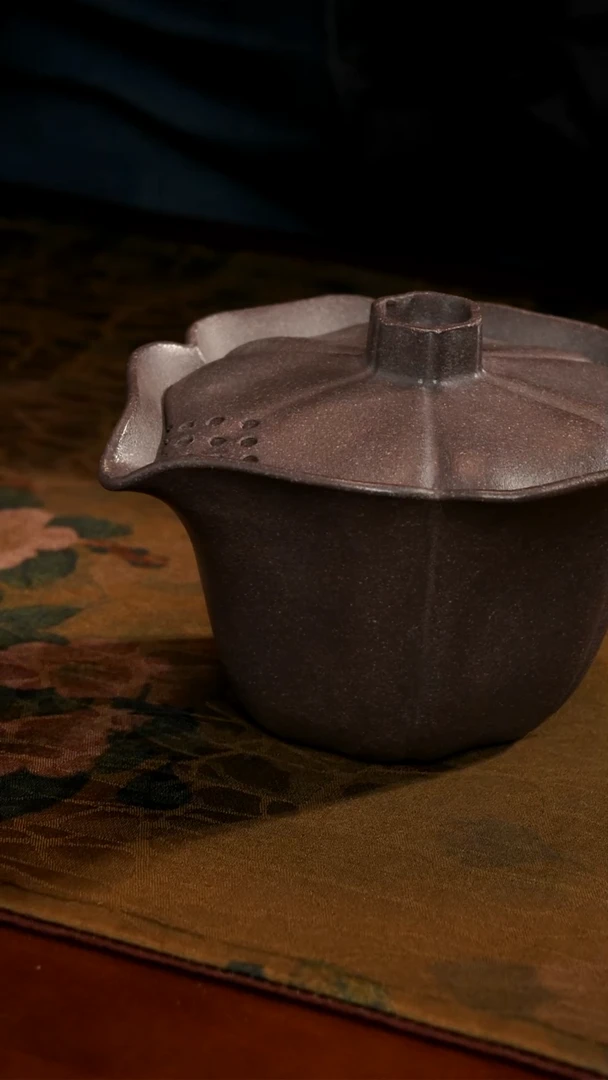 茶壶紫砂溪*天青盖碗