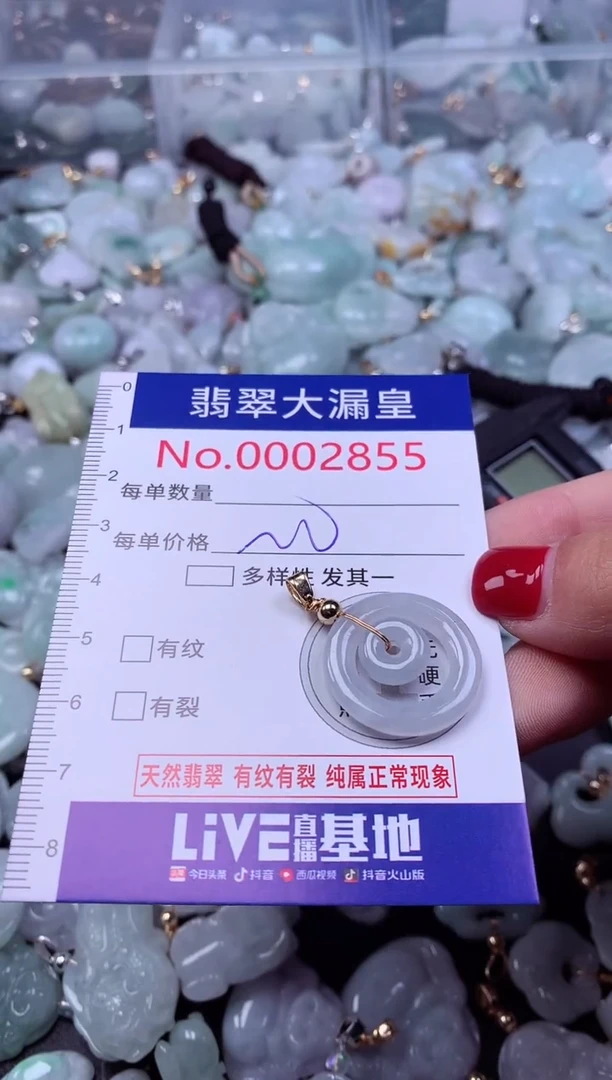 颈饰未镶嵌翡翠2855