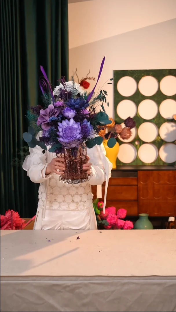 【闪购商品】开播福利花束带花瓶