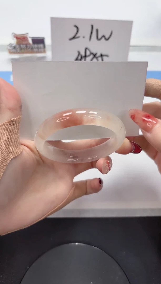 【闪购商品】石英质玉手镯未镶嵌A258-54