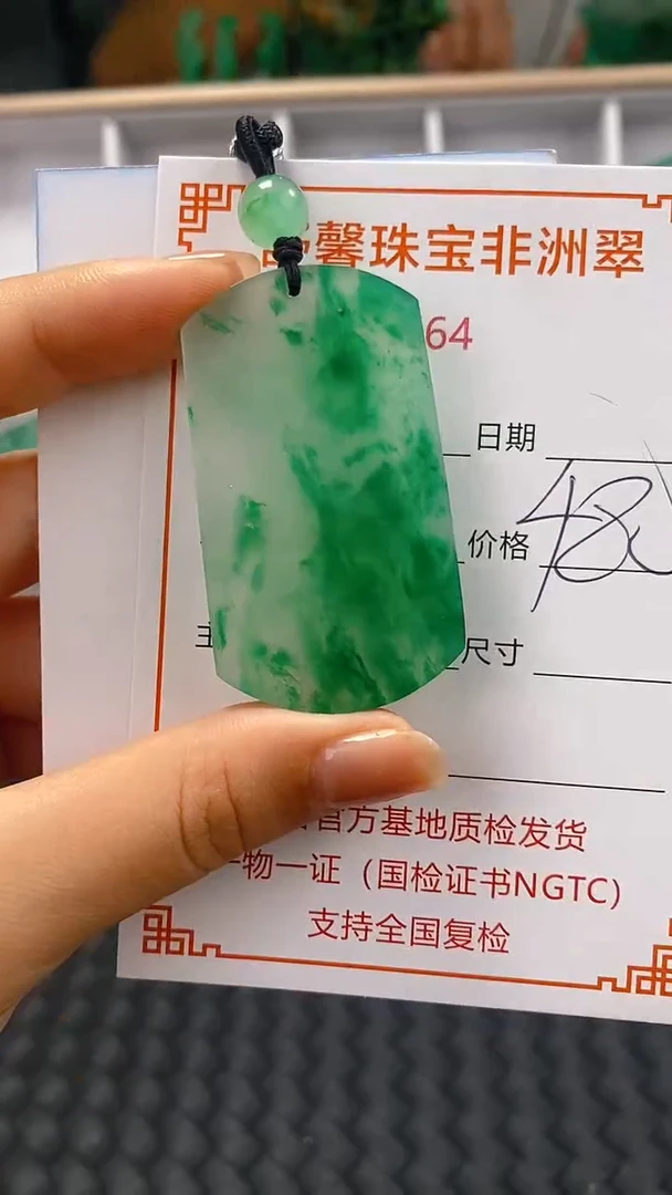 石英岩玉未镶嵌颈饰1764